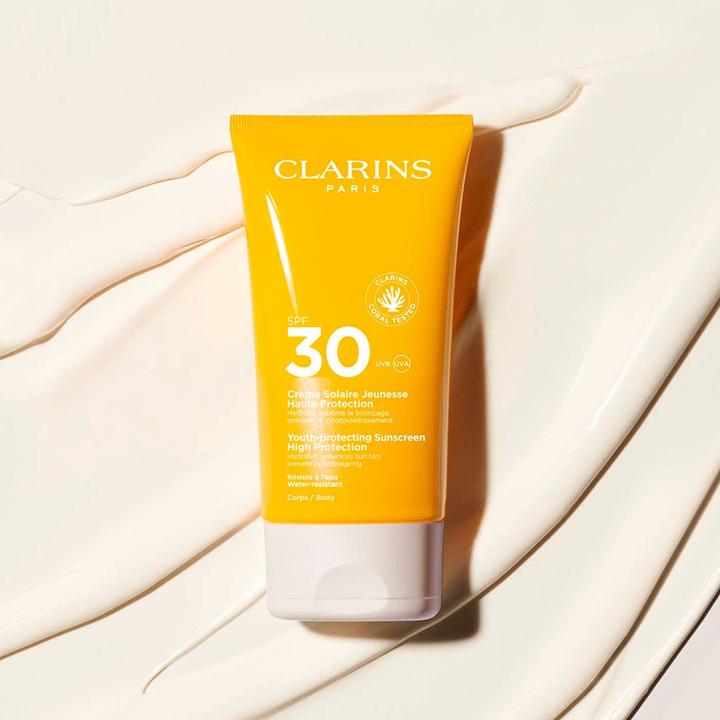 Produktbild Clarins Solaires Crême pour le Corps Sun Protection Factor 30 (re) (Sonnencreme, SPF 30, 150 ml)