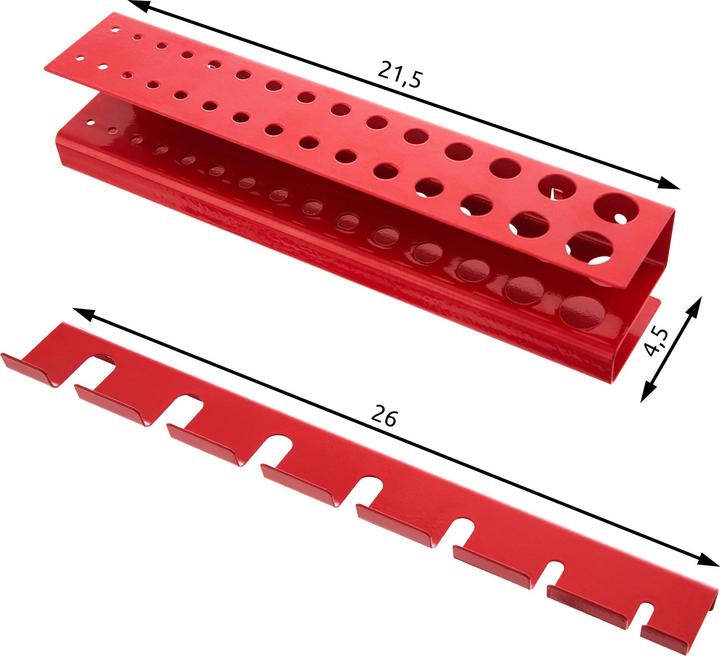 Image du produit tectake Panneau mural pour rangement d'outils