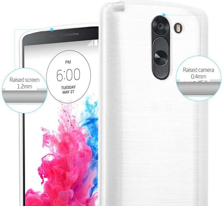 Actual product image Cadorabo TPU Brushed Cover (LG G3 Stylus)