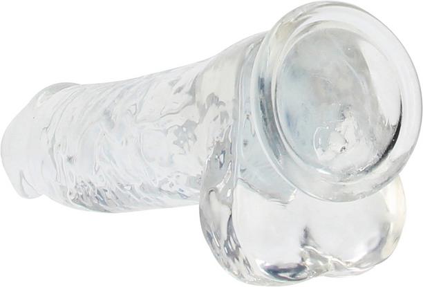 Actual product image RealRock Realistic Dildo With Balls 10" / 25,4 cm