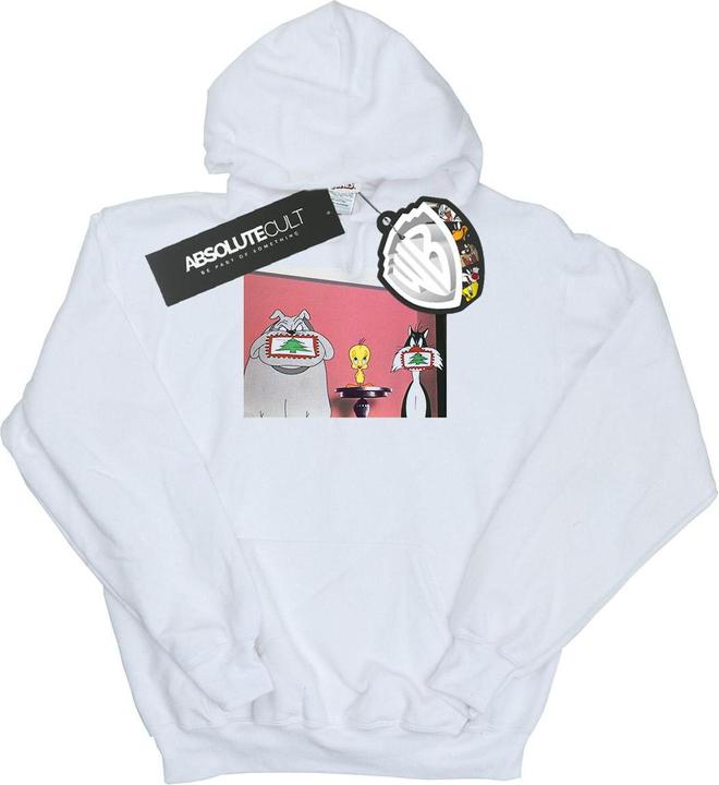 Image du produit Looney Tunes - Sweat à capuche CHRISTMAS POSTCARD - Homme (XL)