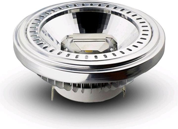 V-TAC VT1110 Projecteur LED AR111 encastré 12W 12V G53 4000K 40' (1159 lm)