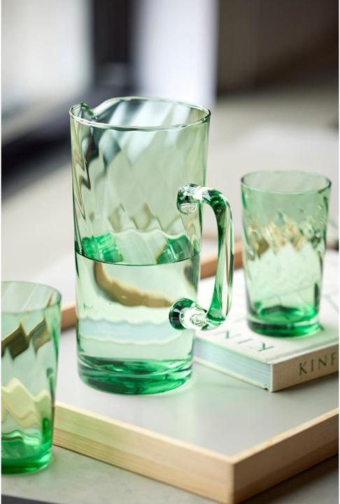 Image du produit Lyngby 40 cl - Verre - Grøn (4.50 dl, 4 x, Verres à long drink)