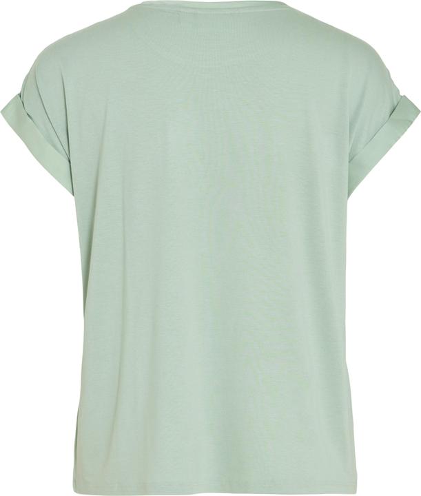 Actual product image Vila Round neckline top with short sleeves (34)