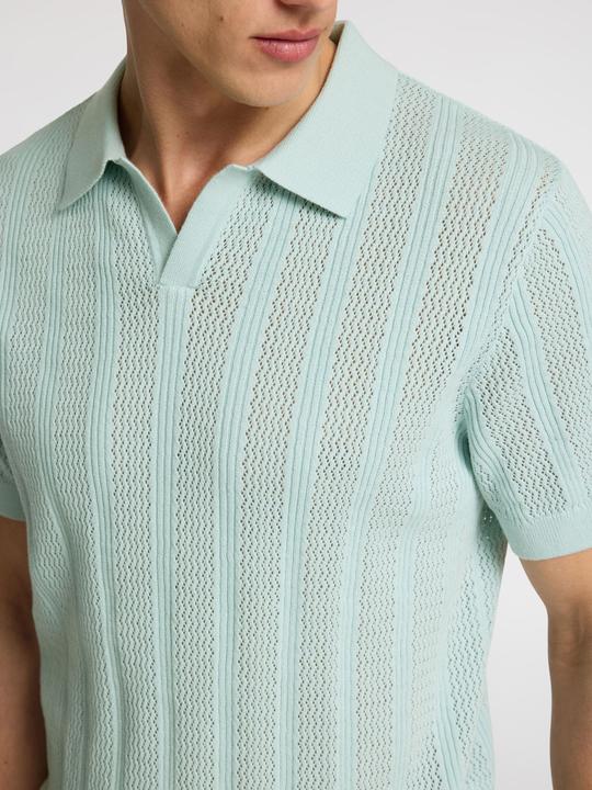Produktbild Selected Homme 100% Baumwoll Polohemd aus Strick (L)