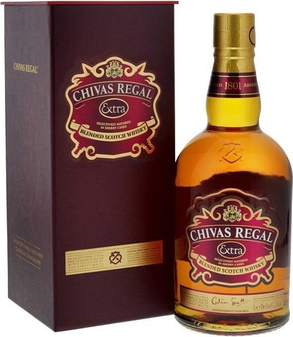 Actual product image Chivas Regal Extra 13 Y.O. Sherry Cask (Blended Whisky, Scotch whisky, 1 x 70 cl)