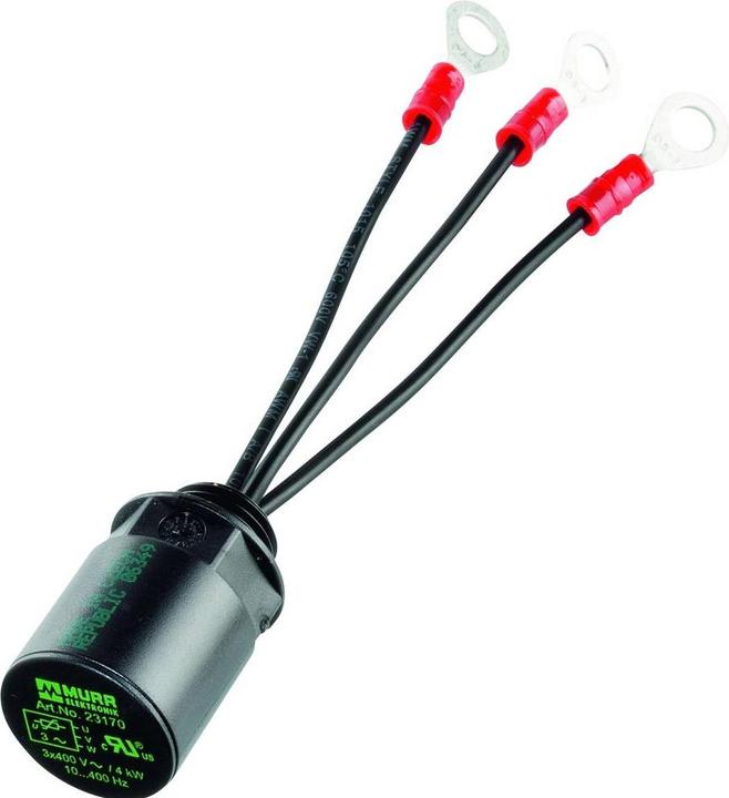 Image du produit Murr Elektronik Module d'antiparasitage moteur varistor, 3x400VAC/4kW RC3R-VG-3x400/4k