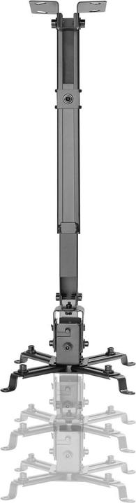 Image du produit Wiltec Support pour vidéoprojecteur 20kg Support pour projecteur plafond mur 43-65cm pivotant (Plafond, Mur)