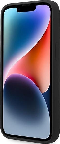 Produktbild Lacoste LCHMP14SSLOK iPhone 14 / 15 / 13 6.1" black hardcase with Silicone and MagSafe (Apple iPhone 14, Apple iPhone 15, Apple iPhone 13)