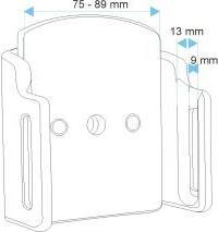Actual product image Brodit Passive holder with tilt swivel