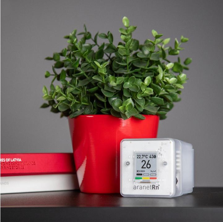 Actual product image Aranet Radon PLUS HOME Sensor, Bluetooth