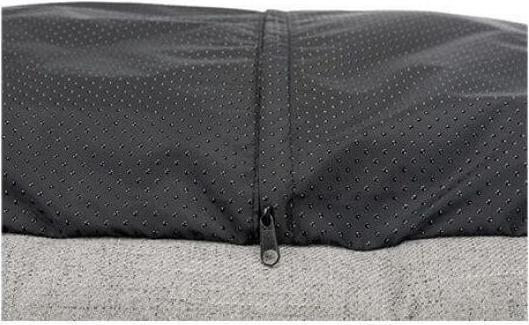 Actual product image Trixie bed Talis, 110 x 70 cm, grey (Dog)