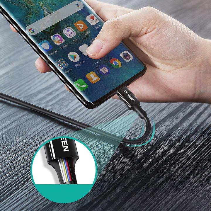 Produktbild Ugreen USB C – USB C (2 m, USB 2.0)