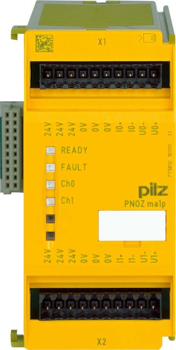 Image du produit Pilz 773812 PNOZ ma1p 2 Entrée analogique