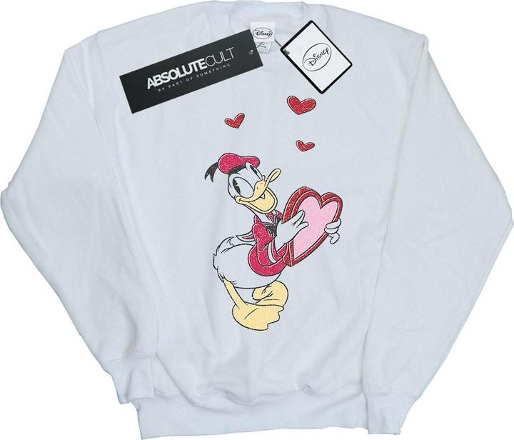 Immagine prodotto Disney Donald Duck Love Heart Felpa Uomo (S)