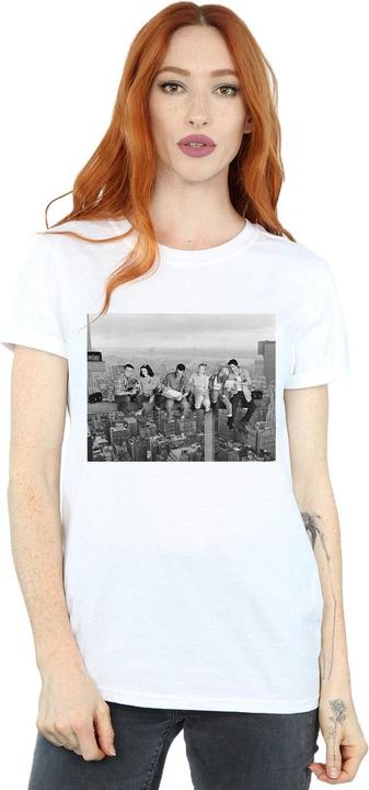 Actual product image Friends Womens/Ladies Construction Photo Cotton Boyfriend T-Shirt (S)