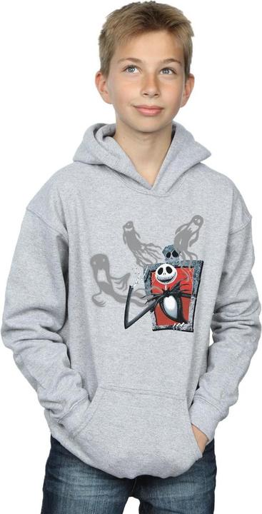Immagine prodotto Disney Nightmare Before Christmas Ghosts Of Jack Felpa con Cappuccio Ragazzi (140, 146)