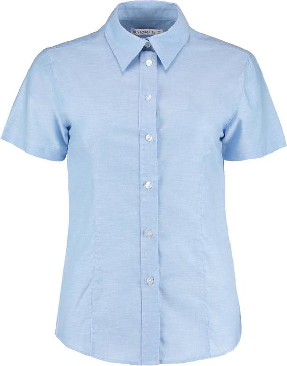 Kustom Kit Workwear Oxford Bluse Kurzarm