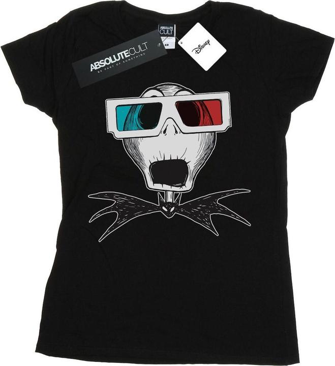 Produktbild Disney Nightmare Before Christmas Jack Skellington 3D Glasses TShirt (M)