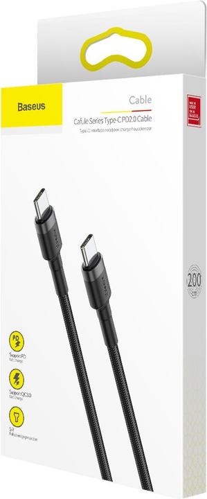 Actual product image Baseus Cafule Series Fast Charge (2 m, USB 2.0)