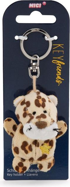 Image du produit Magni NICI Schlüsselanhänger Leopard mit Stern 5cm
