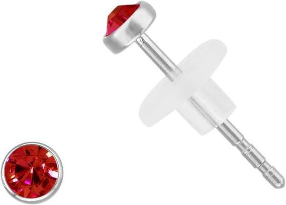 Image du produit Bijouteria Clous d'oreille (Acier inoxydable, Cristallin, PVC)