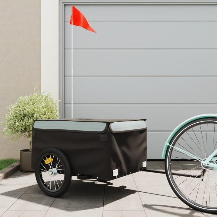 Immagine prodotto VidaXL Fahrradanhänger 45 kg Eisen