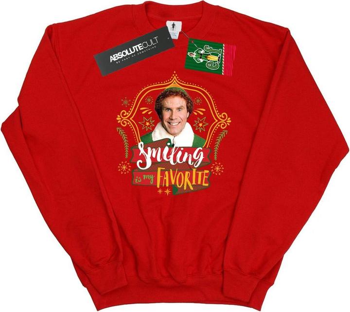 Elf Buddy Smiling Sweatshirt (M)