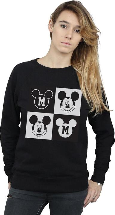 Produktbild Disney Mickey Mouse Smiling Squares Sweatshirt (S)