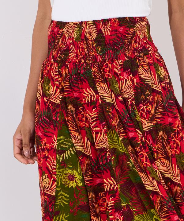 Image du produit Joe Browns Palm Print Godet Skater Skirt (46)