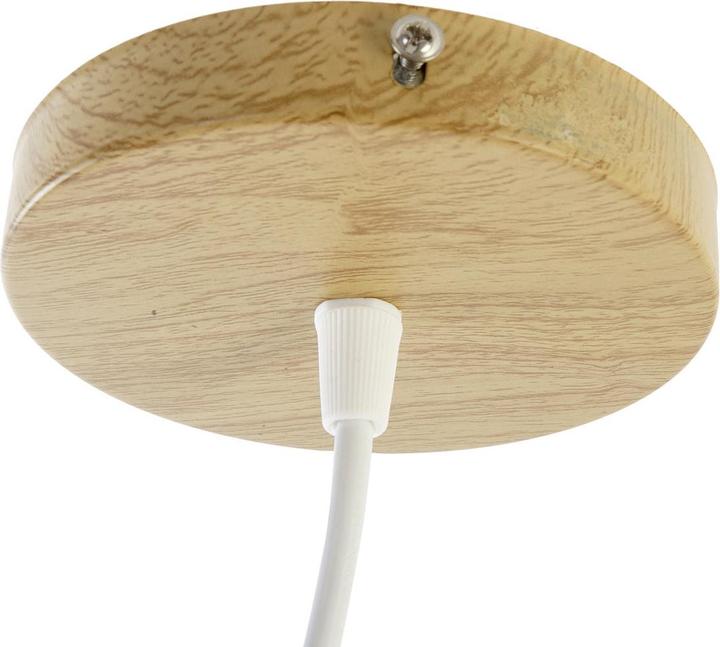 Produktbild DKD Home Decor Ceiling Light Multicolour Light brown Bamboo 50 W 220 V 58 x 58 x 22 cm