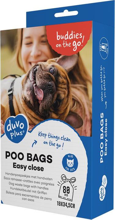 Produktbild Duvoplus + Lavendel-Kotbeutel 8x15Stk (Hund)