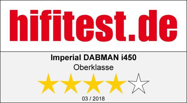 Image du produit Imperial Dabman i450 (Webradio, DAB+ DAB, VHF, FM, Bluetooth, WiFi)