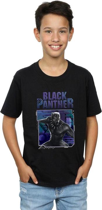 Produktbild Black Tech Badge TShirt Jungen (128)