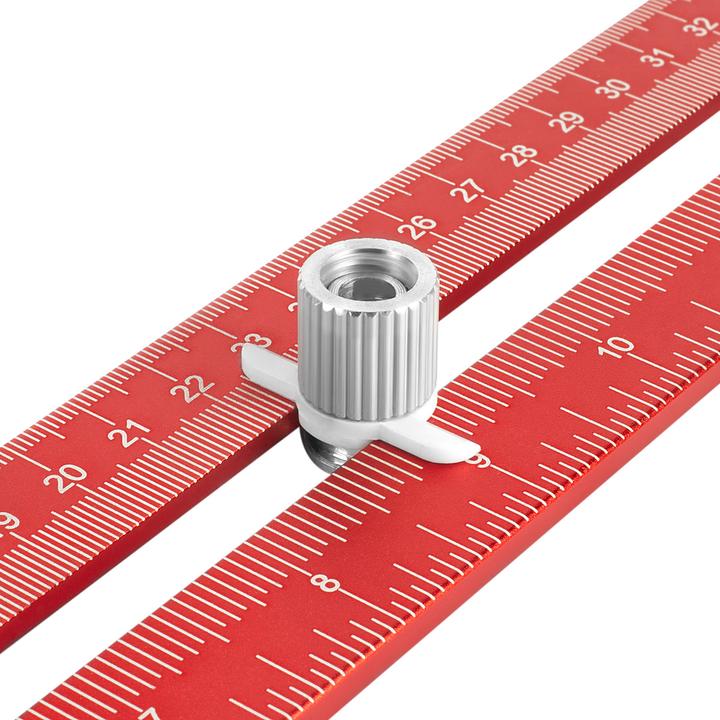 Produktbild Stahlwerk Winkel-Anreisslineal aus Aluminium mit Anschlag und Markierungsstift