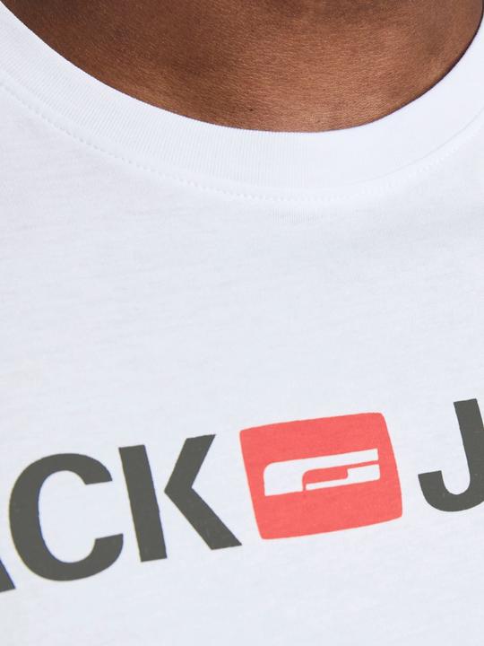 Image du produit Jack & Jones T-shirt plus size en jersey de coton (4XL)