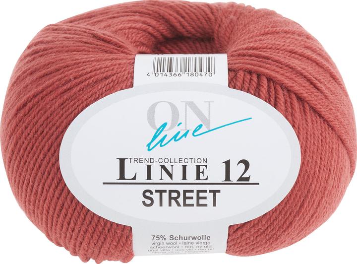 Actual product image Online Wool Street, line 12, 50g, approx. 210m (210 m)