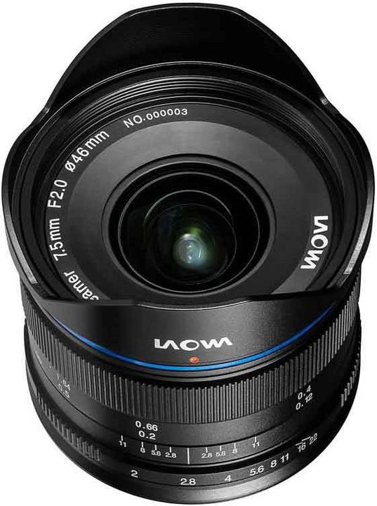 Image du produit Venus Optic Laowa 7,5mm F/2 MFT version standard (Micro Four Thirds, Micro Four Thirds)