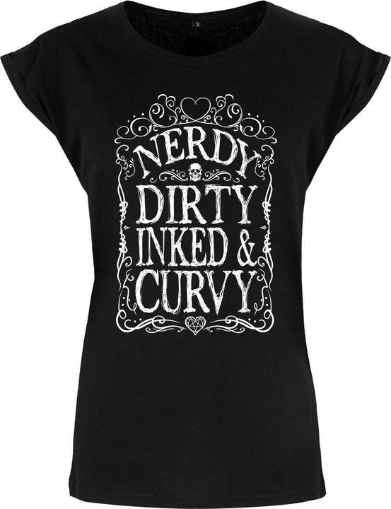 Produktbild Grindstore TShirt Nerdy Dirty Inked & Curvy (40 D)