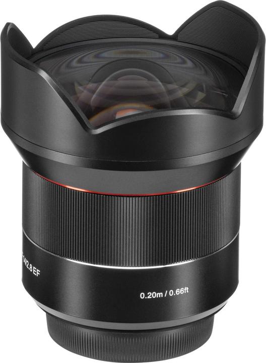 Productafbeelding Samyang AF 14mm F2.8 Canon EF (Canon EF, APS-C / DX, Volledig formaat)