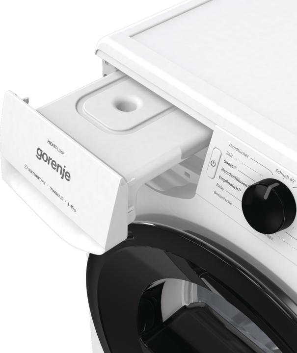 Actual product image Gorenje DNE82/GN Heat pump dryer A++ 8kg half load TwinAir (8 kg)