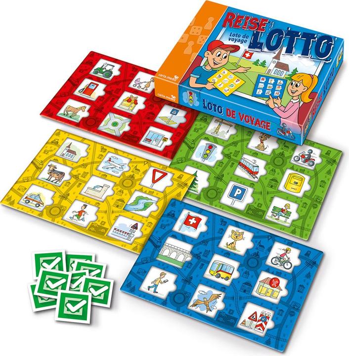 Actual product image Travel Lotto (German, French, Italian, English)
