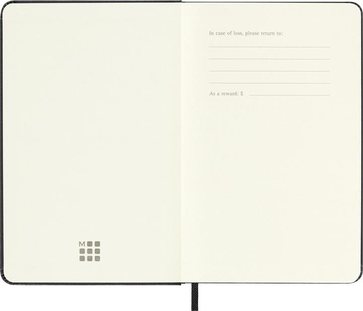 Image du produit Moleskine Agenda tascabile Hard Cover Weekly (De poche, A6, Anglais)