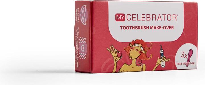 Actual product image Celebrator My - Toothbrush Makeover Ten-Piece Party Pack - Pink
