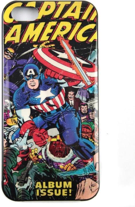 Produktbild Captain America Handyhülle Retro Comic (Apple iPhone 5, Apple iPhone 5s)