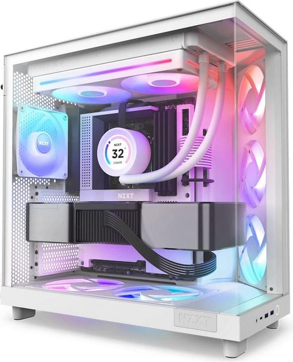 Productafbeelding NZXT F280 RGB Core witte ventilator (140 mm, 1 x)