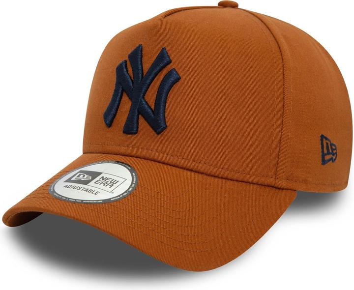 Actual product image New Era E-Frame Snapback Cap - New York Yankees Earth Brown (One size)