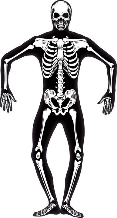 Image du produit Smiffys Second Skin - Squelette Glow in the Dark (M)