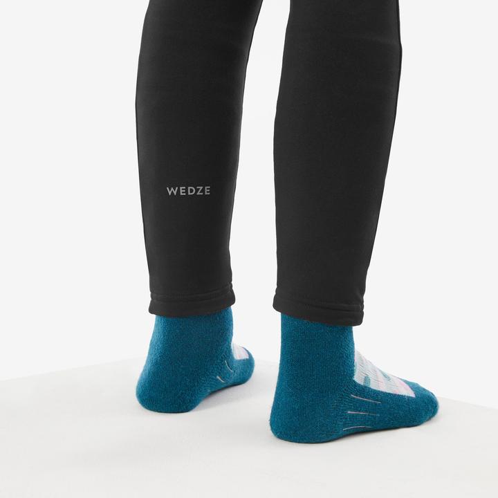 Produktbild Wedze Skiunterwäsche Funktionshose Kinder - BL 500 schwarz (146)
