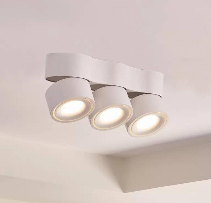 Produktbild Arcchio Rotari LED-Deckenleuchte, Linsen, 3-fl. (2400 lm)